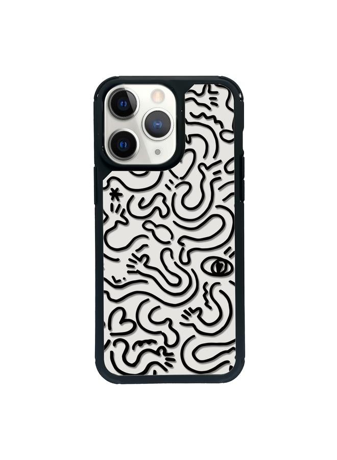S-TOP Case For iPhone 11 Pro Exclusive Design Style PC Full Coverage Pattern Phone Case - Image 1