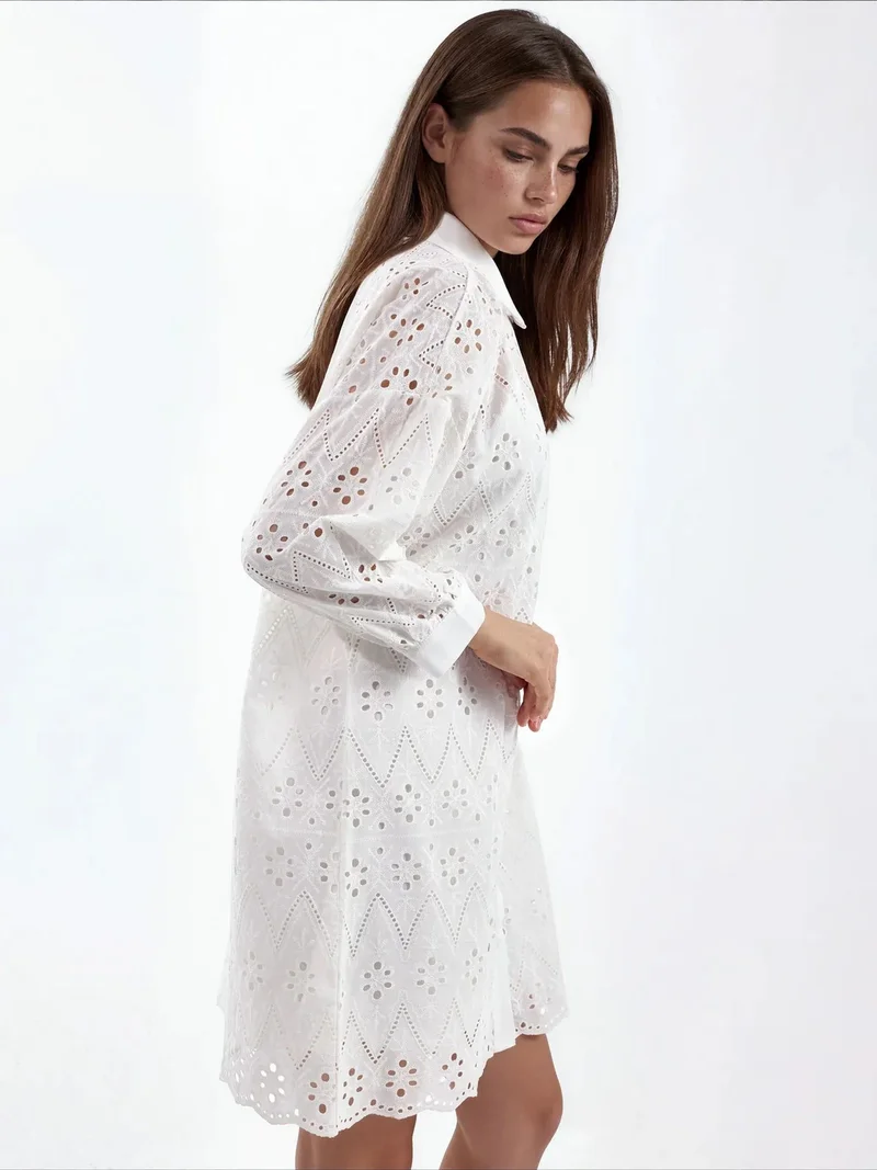 Jennyfer White Women's Mini Skirt for Women | Best Price UAE
