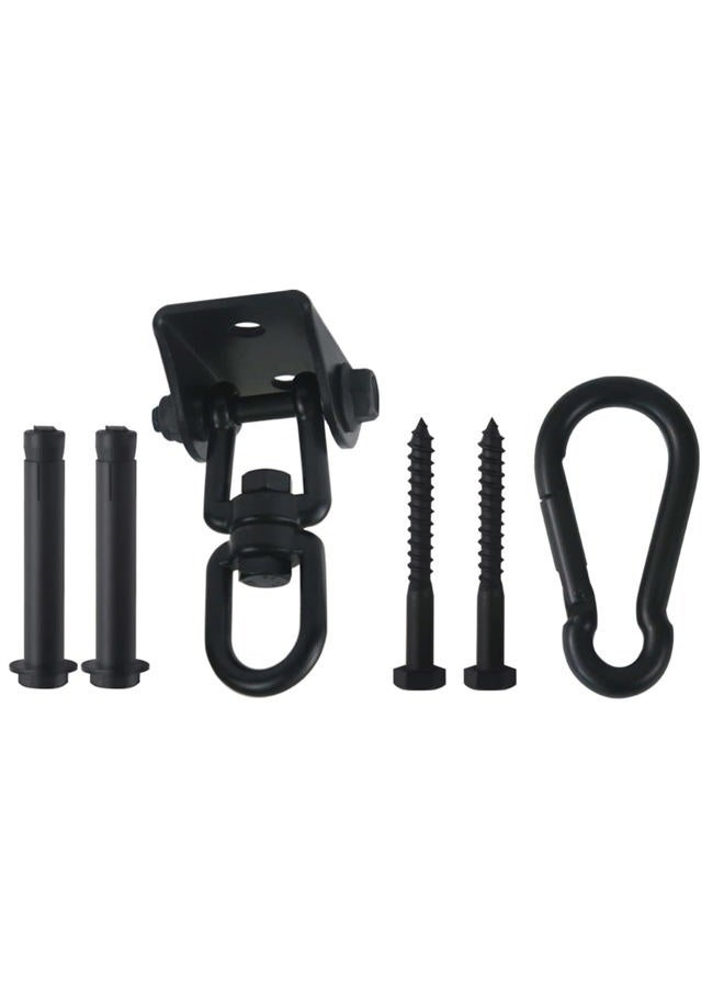 HOMPER Heavy Duty Swing Hangers 450KG Capacity SUS304 Stainless Steel 360° Rotate Hammock Chair Hanging Kit Suspension Hooks with Bolt for Concrete Wooden Sets Yoga Hammock Chair Sandbag Swing Sets - Image 1