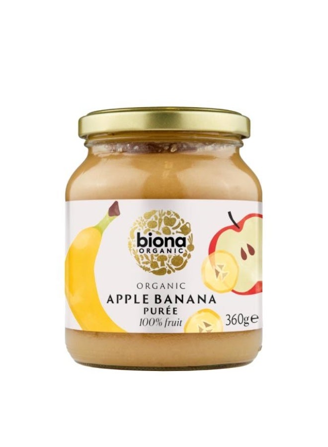Fruit Puree, Apple & Banana - 360g, Netherlands