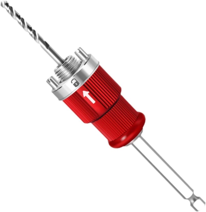Bi Hole Arbor Set Maintenance Easy to Install Quick Release with 10mm Handle - Image 1