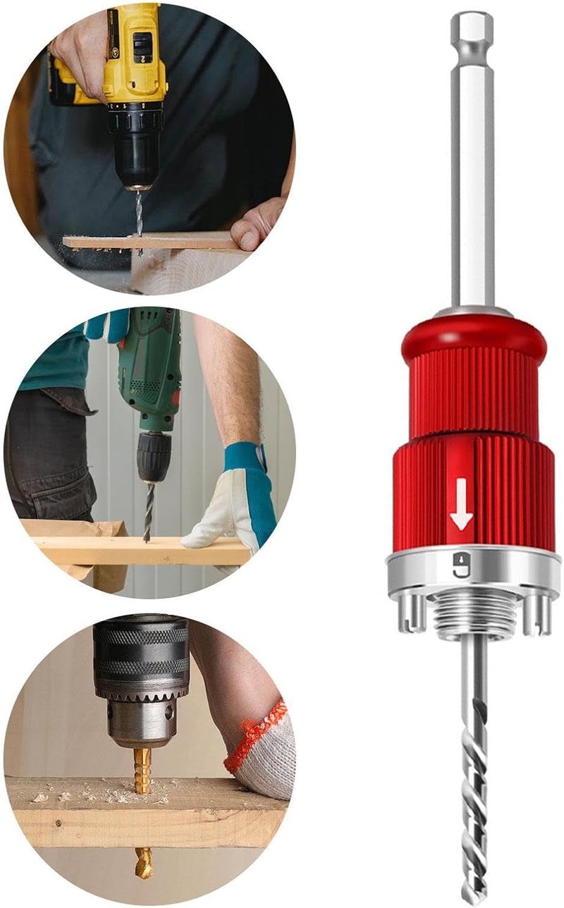 Bi Hole Arbor Set Maintenance Easy to Install Quick Release with 10mm Handle - Image 2