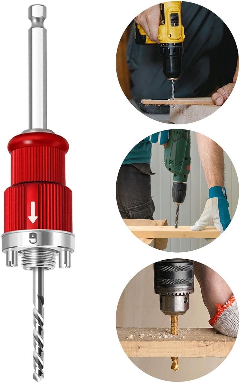 Bi Hole Arbor Set Maintenance Easy to Install Quick Release with 10mm Handle - Image 3