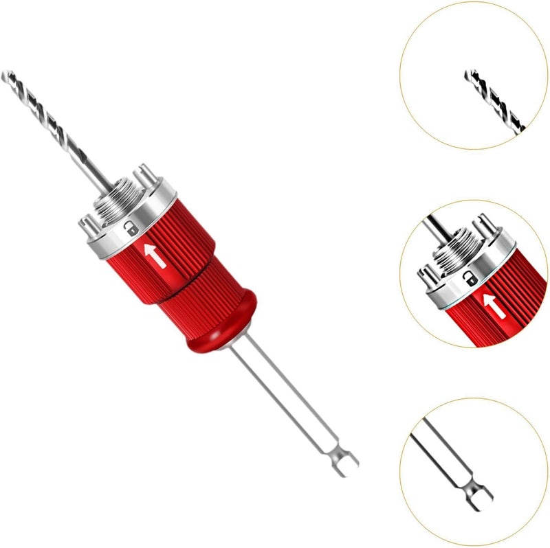 Bi Hole Arbor Set Maintenance Easy to Install Quick Release with 10mm Handle - Image 5