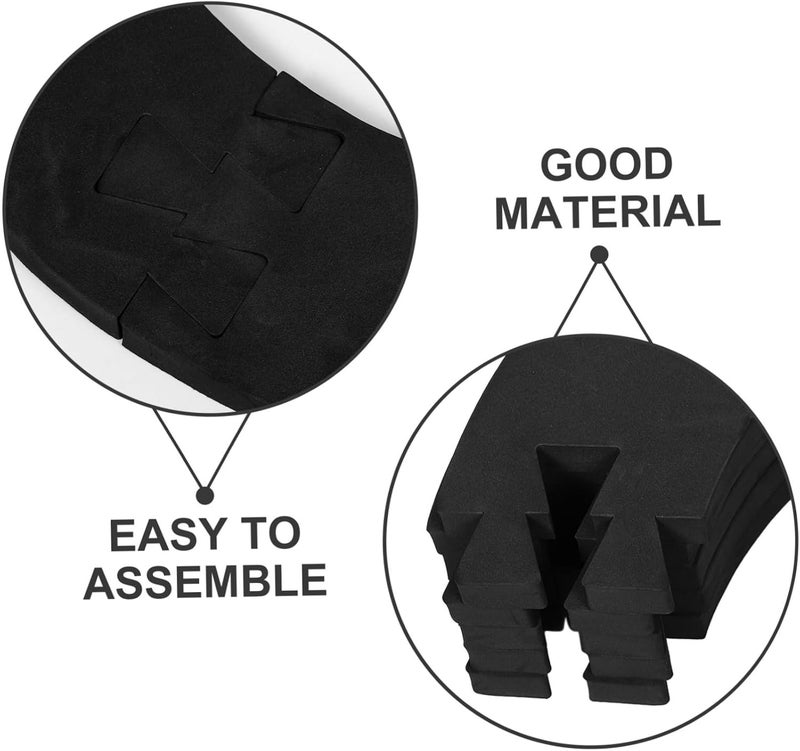 POPETPOP Surround Pad Wall Protector for Lightweight and Portable Design for Easy Installation Mat for Wall Game Rooms - Image 3