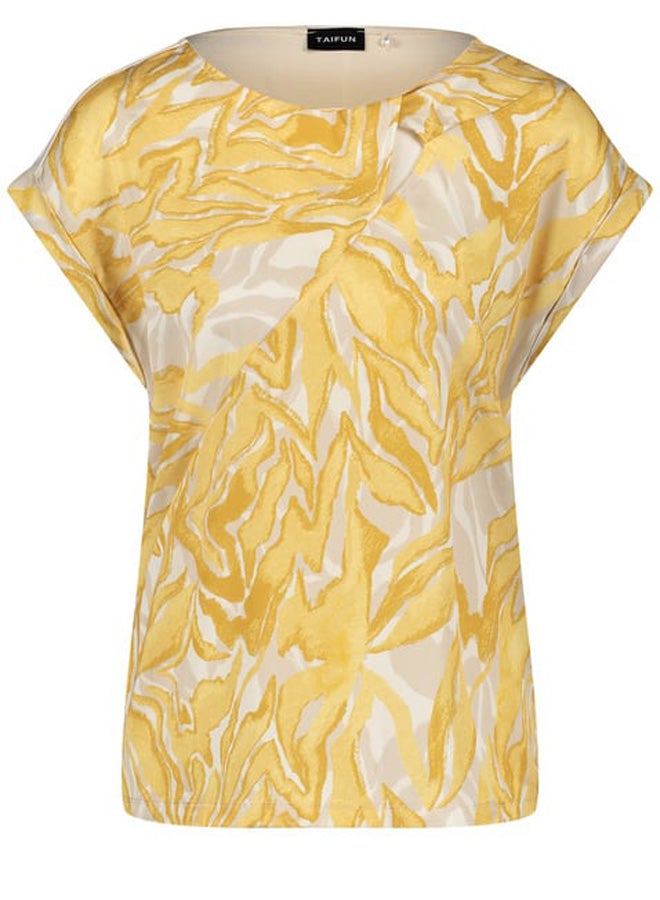 GERRY WEBER Blouse top with a satin front - Image 3