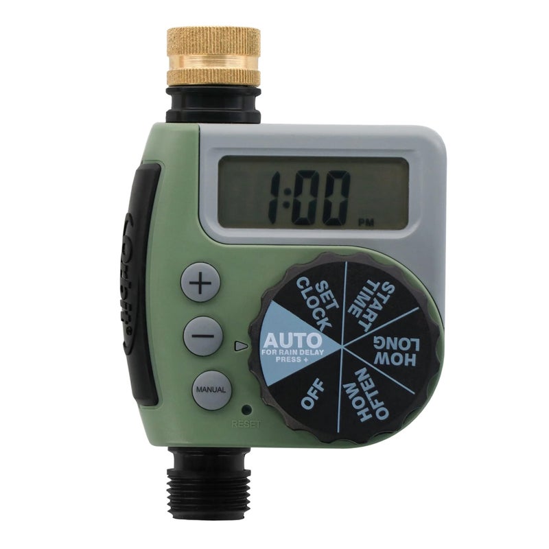 ORBIT مؤقت صنبور خرطوم ذو قرص واحد من أوربت 62056 - Image 1