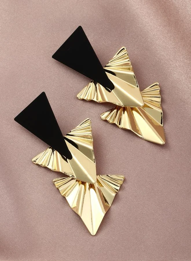 Take Two Triangle Dangle Earrings
