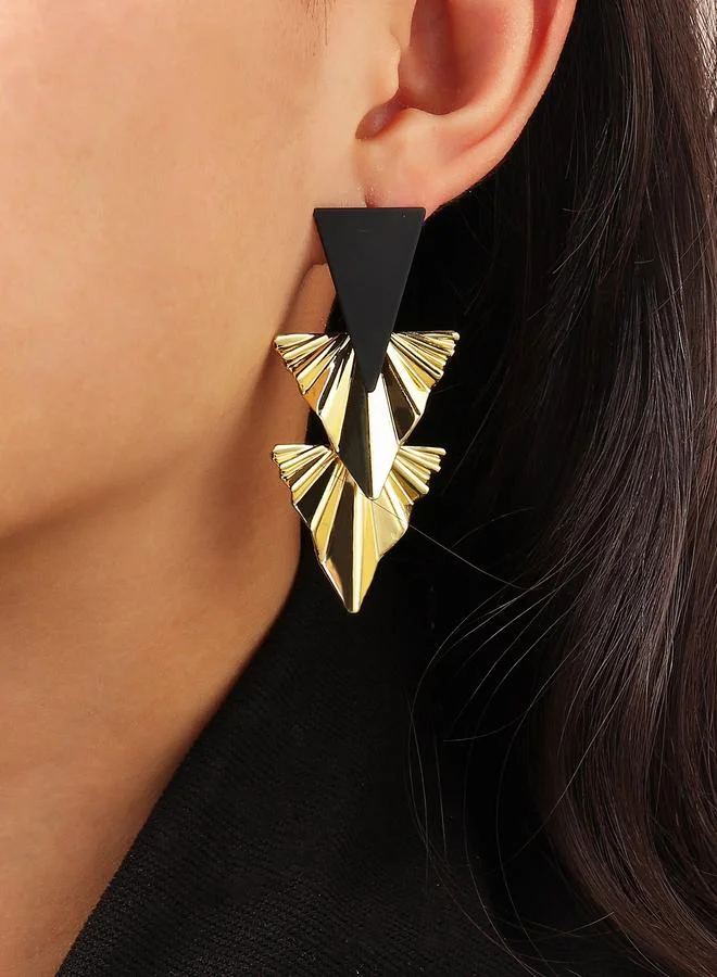 Take Two Triangle Dangle Earrings