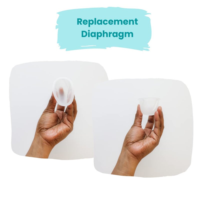 Zomee Z1/Z2 Compatible Replacement Silicone Diaphragms Set (2) | BPA Free - Image 2