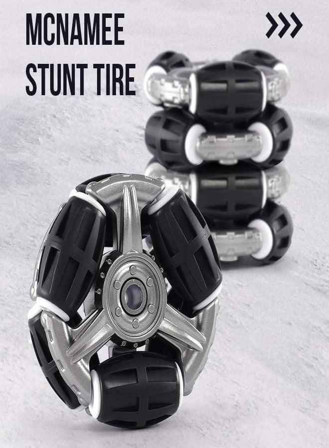 EXOMOON 8WD Gesture Sensor RC Stunt Car with LED Lights & Music – Remote Control Robot Dog Toy for Kids & Adults, Best Birthday Gift for Boys & Girls (6–13 Years), Black - Image 5