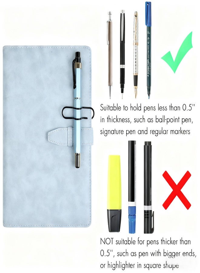 ويزدوم برو مشبك أقلام Wisdompro، عبوة من 12 مشبك أقلام من الفولاذ المقاوم للصدأ، مناسب للدفاتر والكتب والمذكرات ولوحات الكتابة والأوراق وغيرها - 2.6 × 0.7 بوصة (أسود) - Image 2