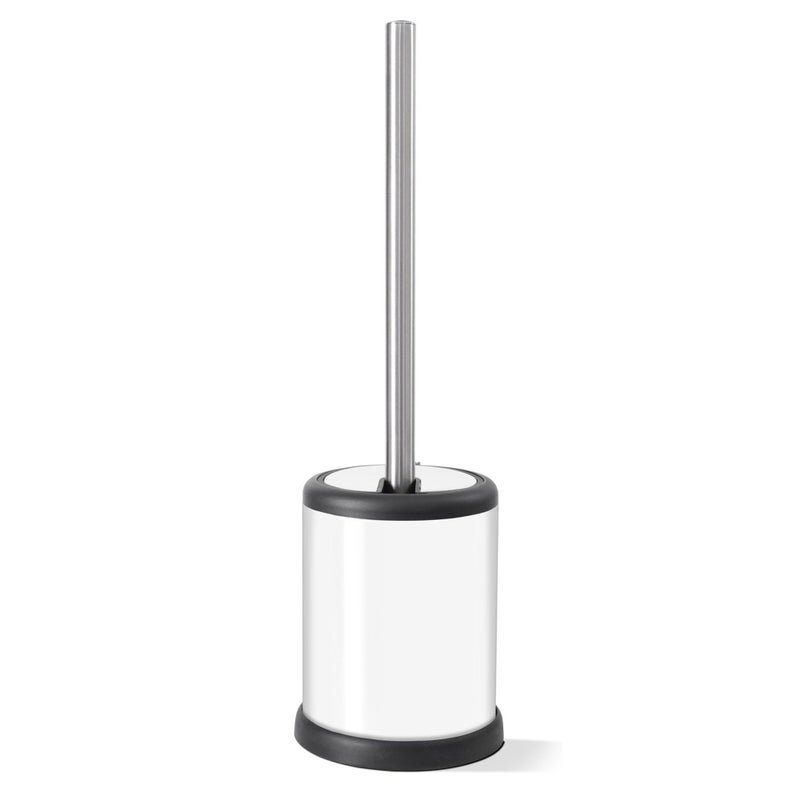 ToiletTree Products Toilet Brush with Lid (White 2 Pack) - Image 2