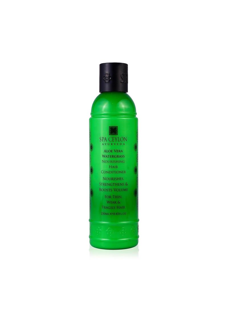 spa ceylon SPA CEYLON Aloe Vera Watergrass Nourishing Hair Conditioner HydratingHair repair Deep Moisture for Normal to Fine Hair 