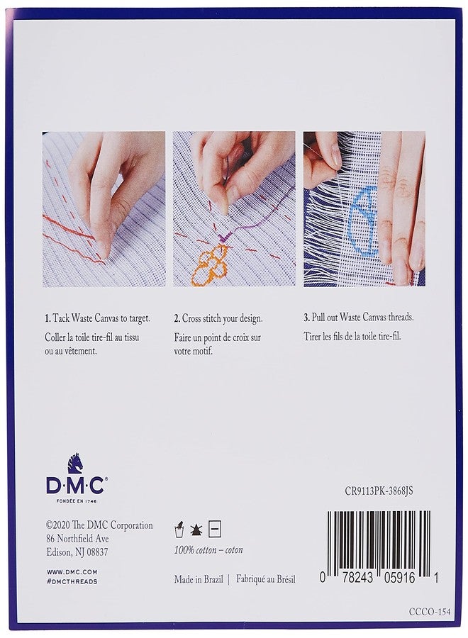 DMC CR9113 Waste Canvas, 12 by 18-Inch, 10 Count - Image 2