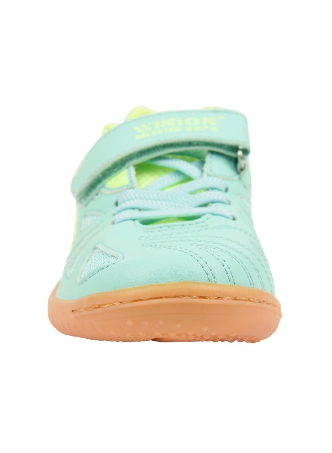 E-lian Tt Winion Selected Table Tennis Shoes For Children Boys Girls Professional Anti-slip Wear-resistant Training Shoes Fluorescent Green Size 35 - Image 5