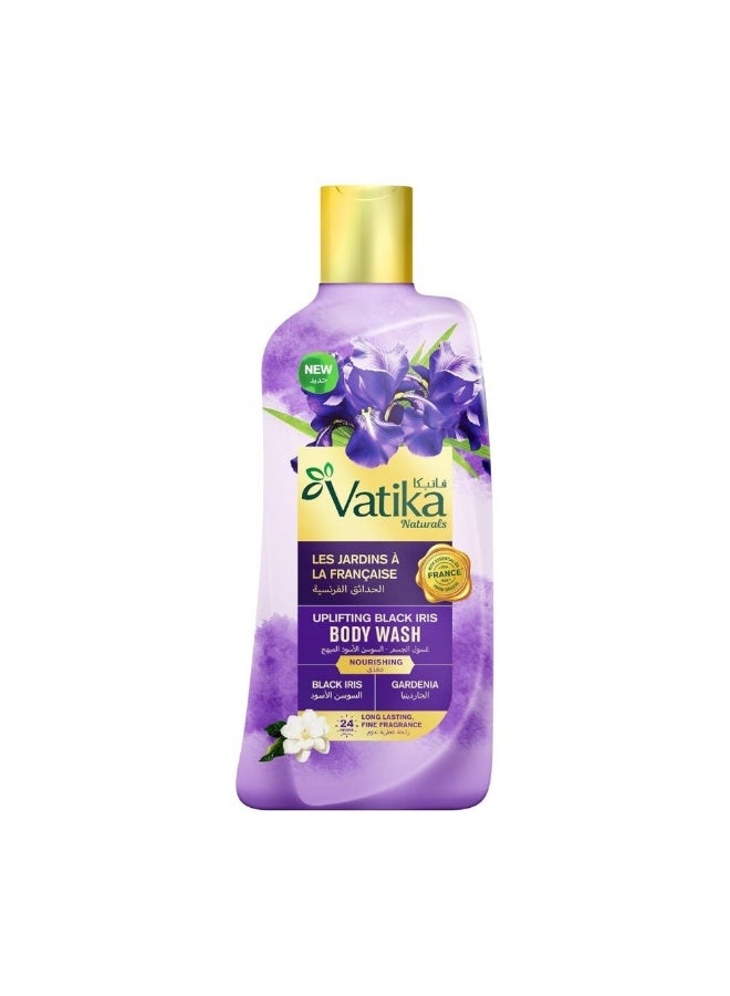 Vatika Naturals Body Wash Uplifting Black Iris And Gardinela , 500Ml