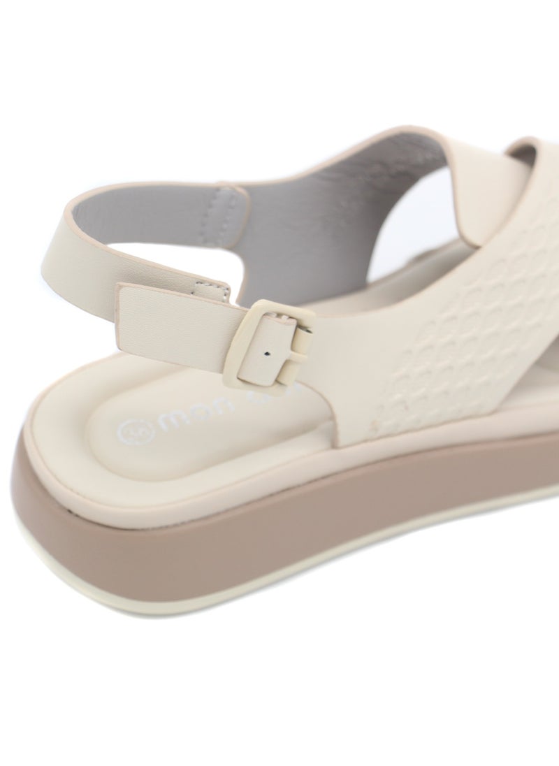 Mon Ami - Monami Flat Sandals for Women | Premium Quality Stylish Shoes, Soft Bottom, Fashion Women Sandals for Girls & Ladies | Lightweight Girls Sport Comfy Shoes - Image 1
