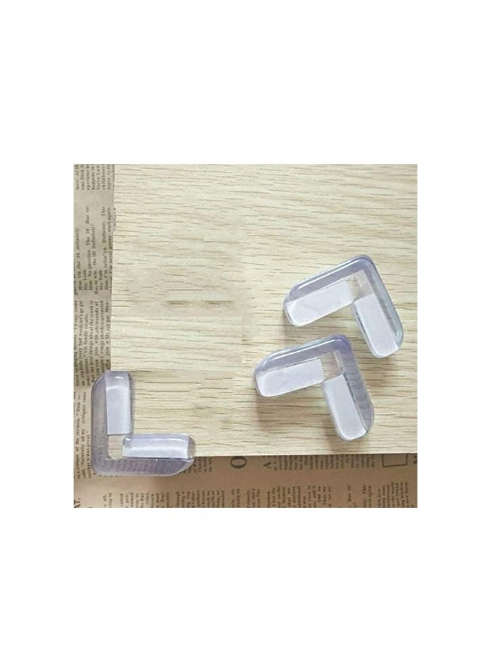 Spaceshoop Children Safety Table Corner Guard  4 Piece Clear  - Image 3