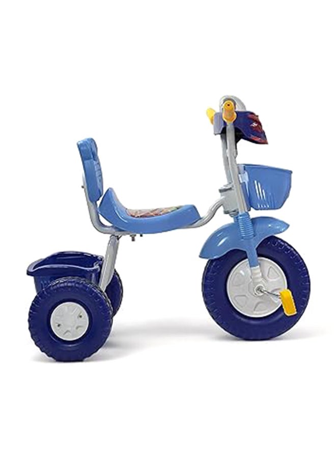 AL BADER Kids Balance Bike Kids Tricycles for 2-5 Years, Three Wheel Tricycle For Toddlers with One Seat, 3 Wheel Baby Bicycle With Basket, Toddlers Trike With Music and Lights, Blue "  - Image 3