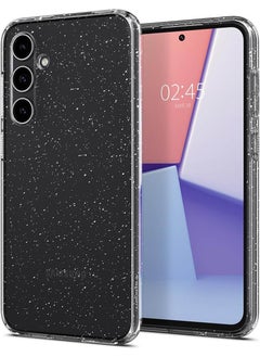 Spigen غطاء حماية لامع من الكريستال السائل لهاتف سامسونج جالكسي S23 FE - كريستال كوارتز 