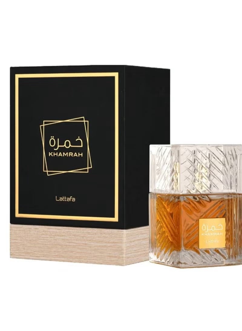 Lattafa عطر خمرة او دي بارفان للجنسين - 100 مل - Image 1