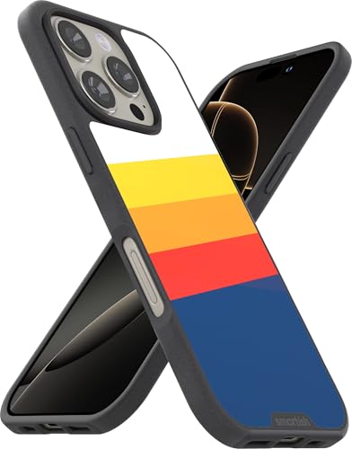 Smartish iPhone 16 Pro Magnetic Case Gripmunk Compatible with MagSafe Lightweight Protective Slim Thin Grip Cover with Microfiber Lining for Apple iPhone 16 Pro Striped Up - Image 1