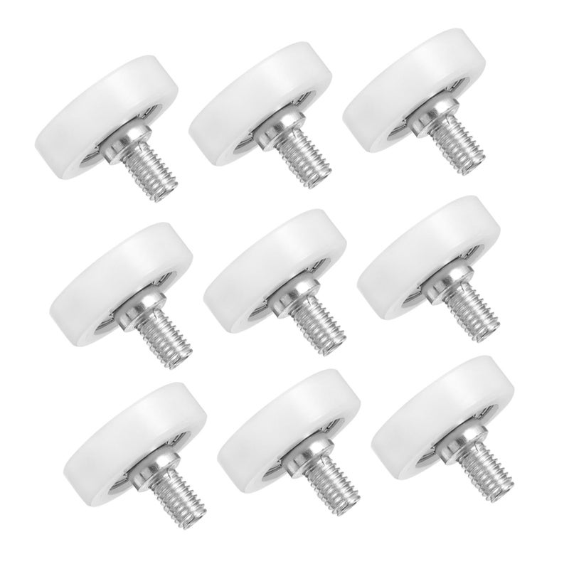 10pcs Plastic Pulley Wheels 8mm Bore 30mm Diameter Idler Pulley for Bearings Silent Rolling Wide Application - Image 2
