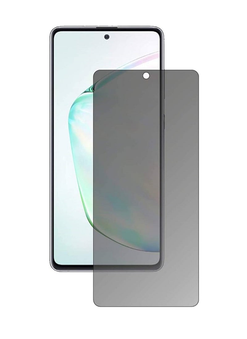 Super Tempered Glass Screen Protector Anti-Spy Privacy Designed For Samsung Galaxy Note 10 Lite Full Screen Coverage And Bubble Free - Image 1