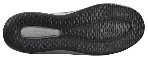 Skechers Men's Classic Fit-Delson-Camden Sneaker, Black/Grey, 14 Wide US - Image 4