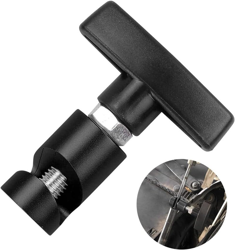 zipelo Lift Support Clamp, Hood Strut Fixing Clamps with Brass Core, Shock Prop Strut Stopper Retainer for Car Hood, Spark Plug Gap Gauge Tool, Universal Automotive Accessories (Black) - Image 1