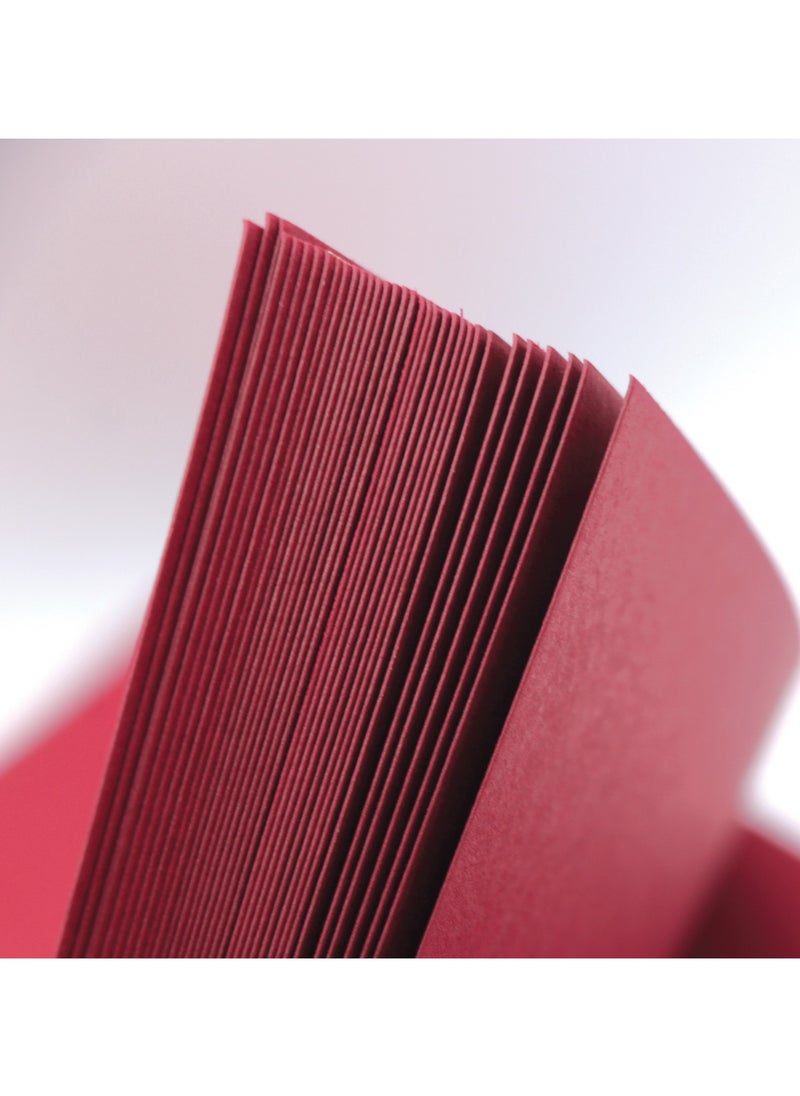firstnock Maroon Color Paper A4 250 Gsm Thick Maroon Paper, Craft Making, Card Making, Decoration, Printing, For Office Use, School Use, Home Use, Maroon Colored Paper  - Image 3