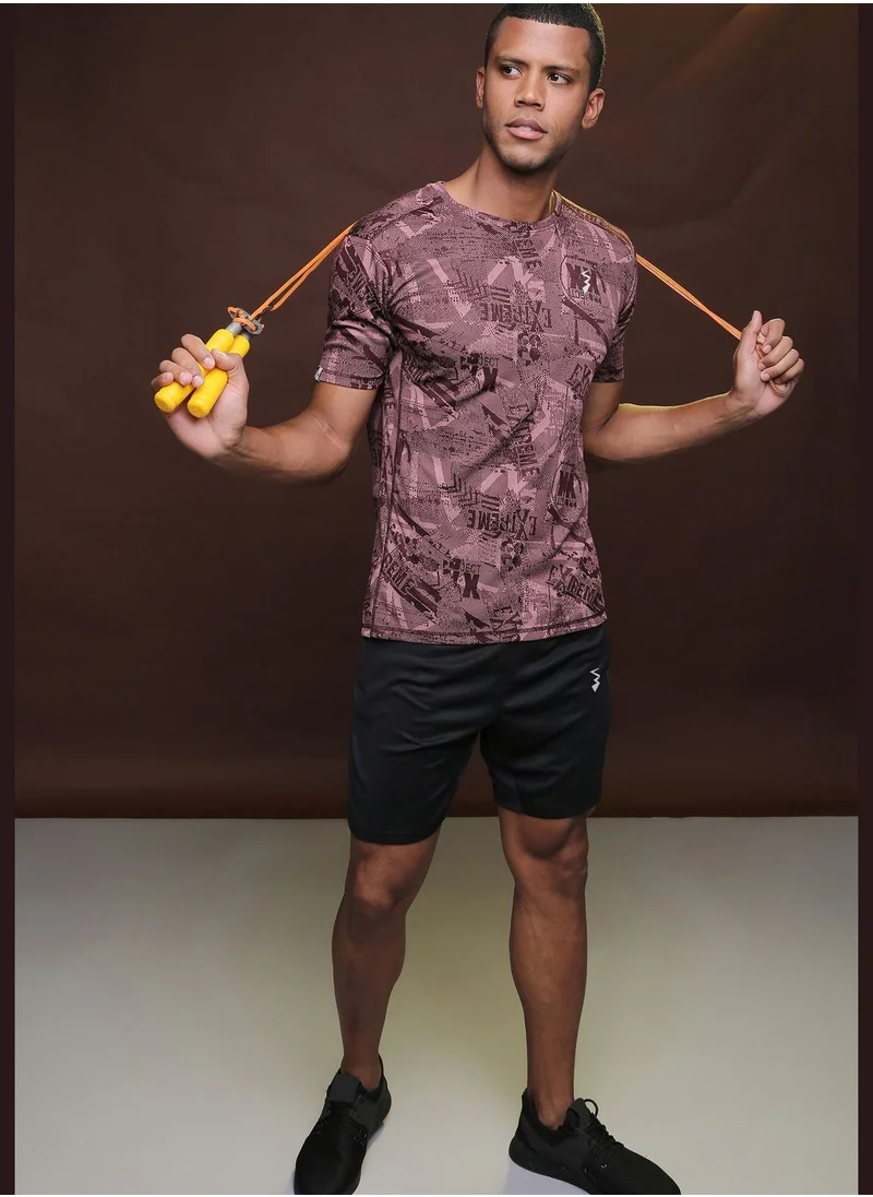 Campus Sutra Elasticated waist shorts