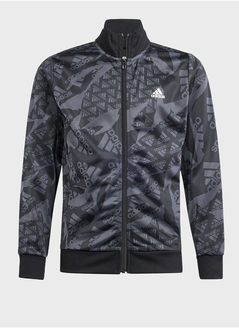 Adidas - Kids Camlog Tracksuit - Image 1