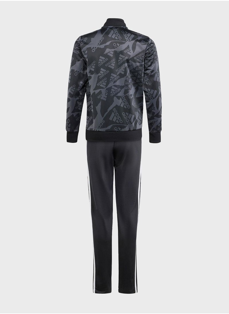 Adidas - Kids Camlog Tracksuit - Image 1