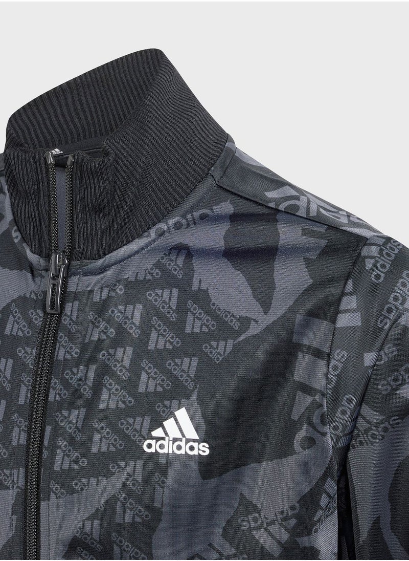 Adidas - Kids Camlog Tracksuit - Image 1
