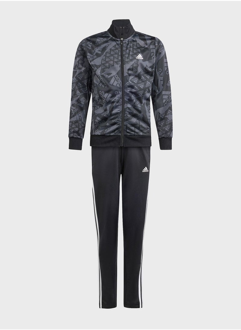 Adidas - Kids Camlog Tracksuit - Image 1