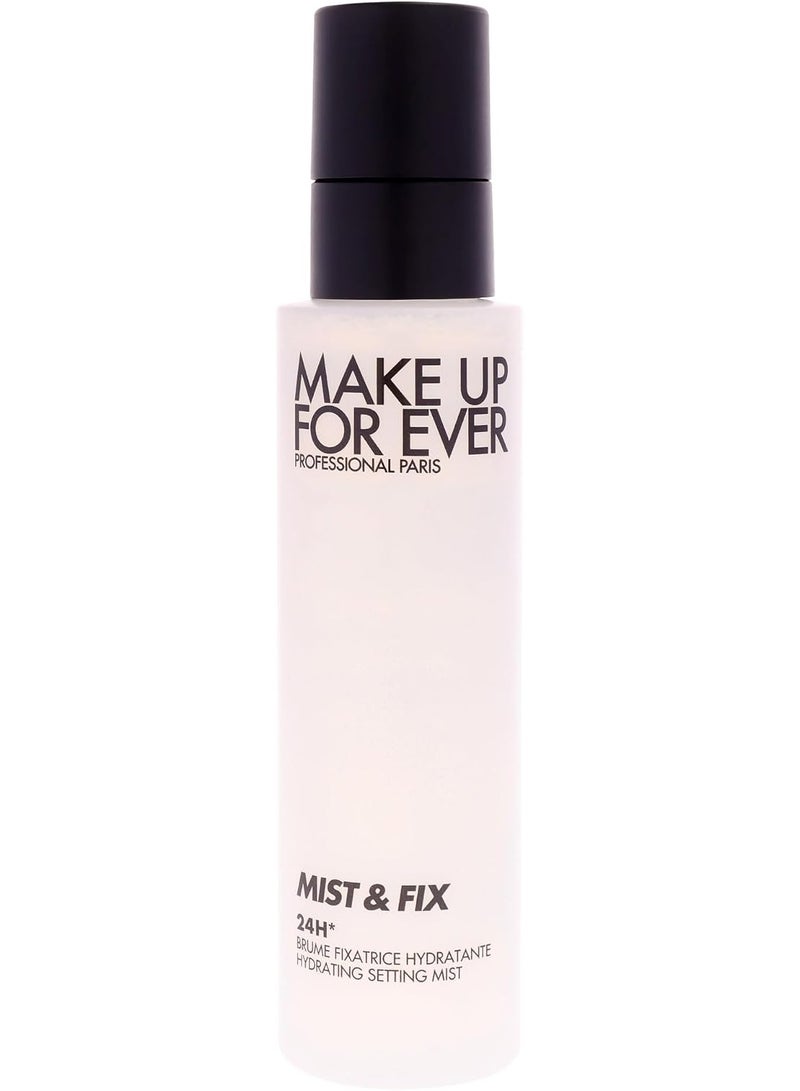 Make Up For Ever Mist & Fix 24HR Hydrating Setting Spray | Long Lasting Makeup Setting Mist | Dewy Finish Makeup Fixer - Image 2