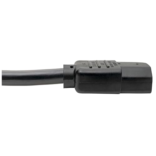 Tripp Lite P007-006 Heavy Duty Computer Power Cord, 15A, 14AWG (NEMA 5-15P to IEC-320-C13), 6-ft Black - Image 5