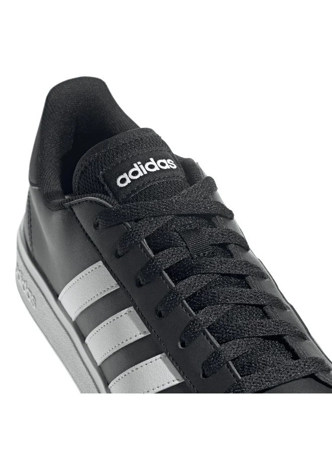 adidas حذاء رياضي رجالي Grand Court Base 2.0 أسود مقاس 6.5