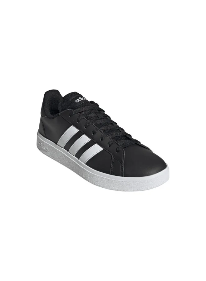 adidas حذاء رياضي رجالي Grand Court Base 2.0 أسود مقاس 6.5