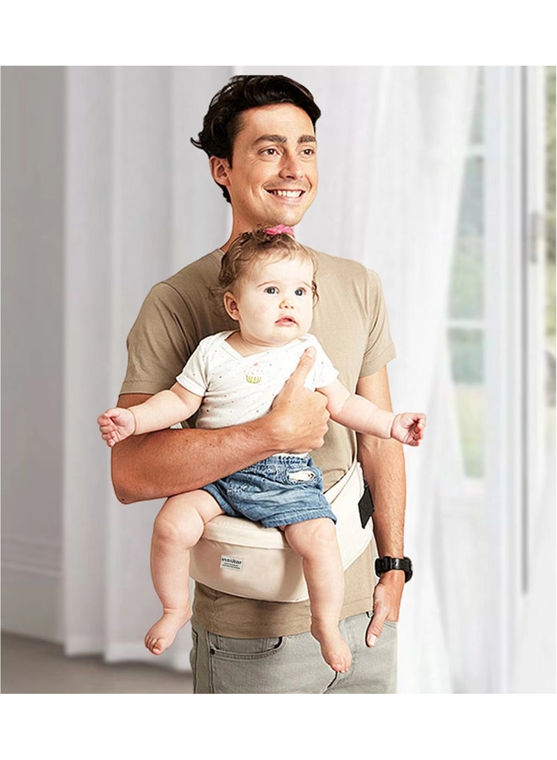 insular Multi functional baby carrier waist stool chair baby carrier, suitable for infants aged 0-36 months - Image 1