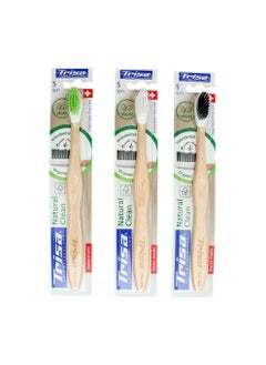 Natural Clean Soft.  Natural Clean Wooden Toothbrush The Sustainable Toothbrush Made From Swiss Beech Wood. Bristles And Brush Head Made From Renewable Organic Plastic. - pzsku/ZF0D49106D23EE5822042Z/45/_/1718276076/25674084-c1bb-4556-8b9c-d5dcc5d5df57