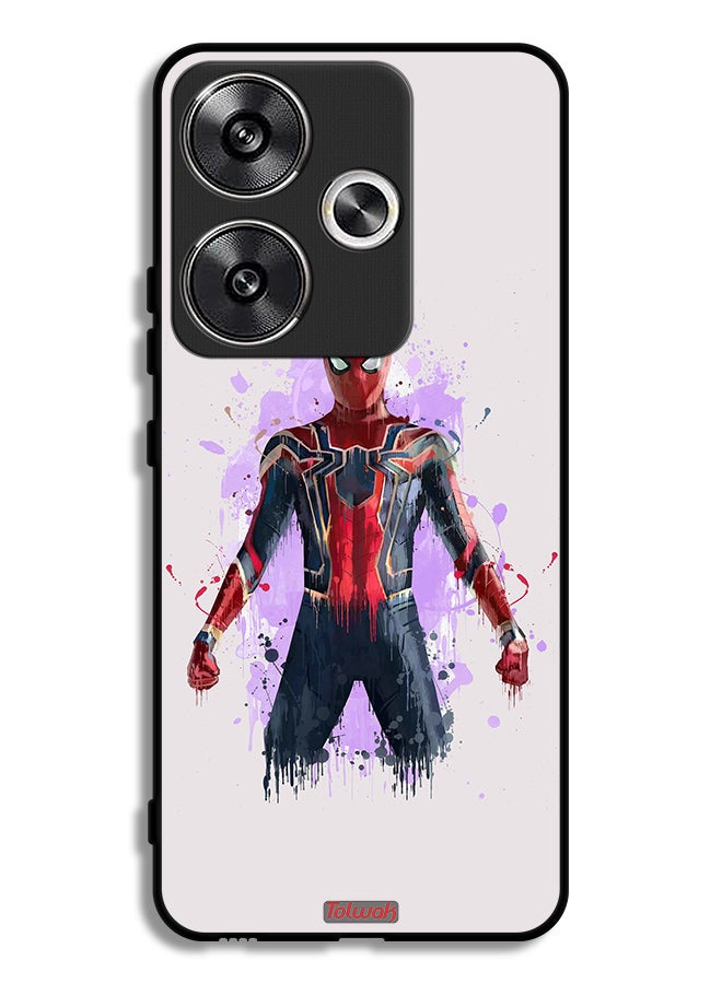 Xiaomi Redmi Turbo 3 5G Protective Case Cover Iron Spider Artwork