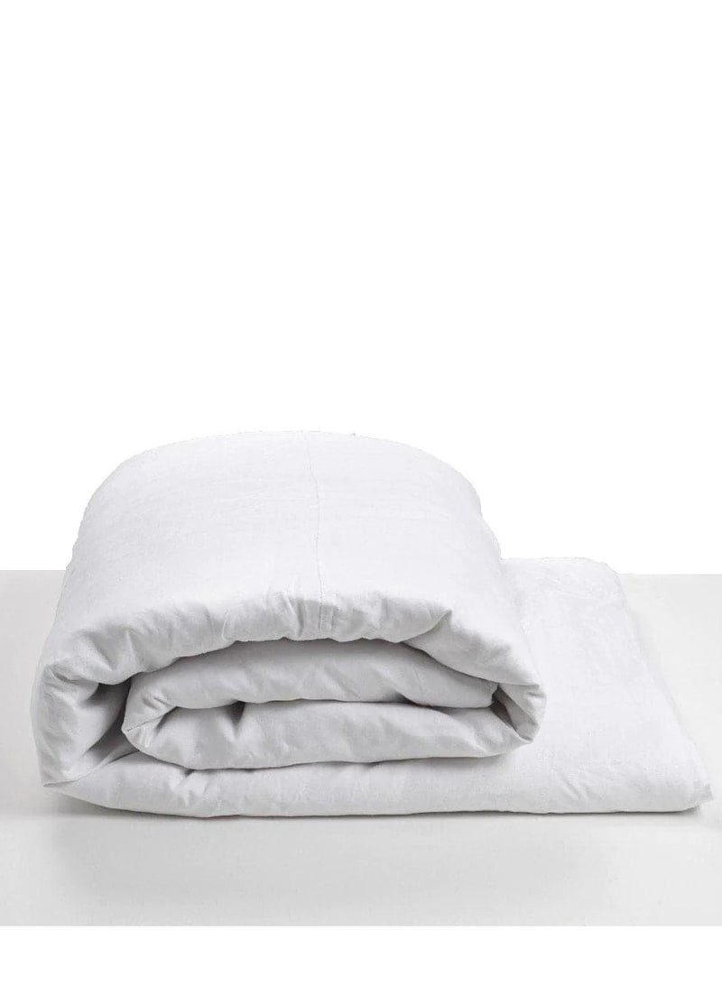 نيوفالييتو غطاء لحاف فاخر مقاس 220 × 240 مصنوع من القطن الطبيعي طويل التيلة بنسبة 100% 300TC مع زر إغلاق سهل وقوي وناعم وجيد التهوية - Image 3