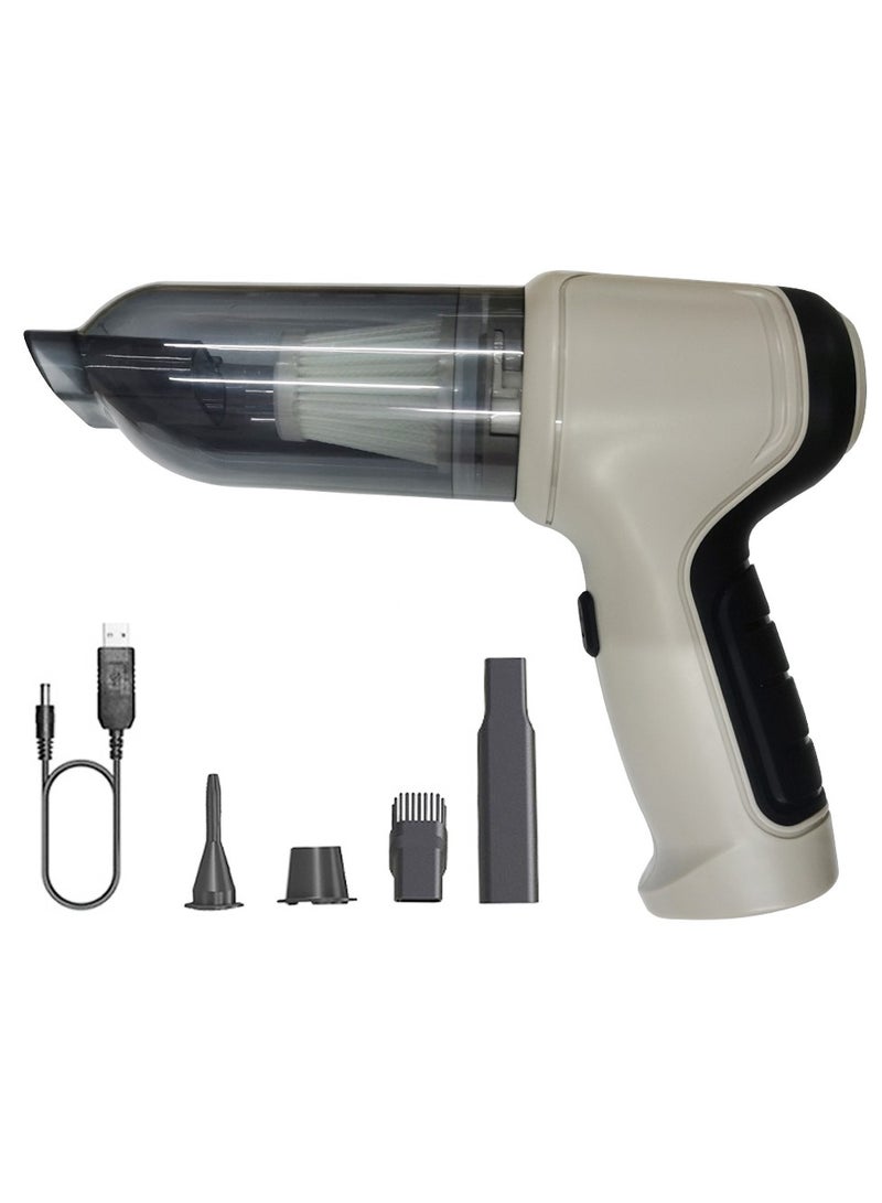 Multifunctional wireless car vacuum cleaner Handheld portable vacuum cleaner Home car dual-purpose vacuum cleaner - Image 1