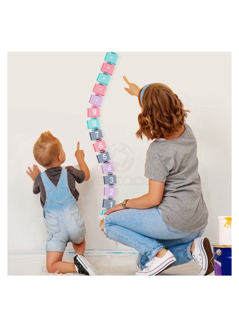 MissTiara - Puzzle decompression building blocks toys alphanumeric teaching sucker building blocks, educational toys for the school season, early development toys - Image 1