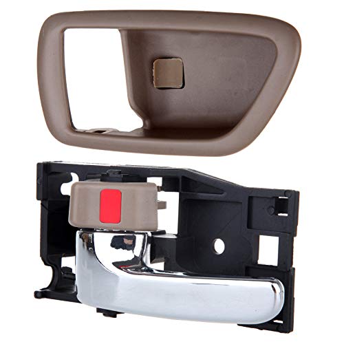 LUJUNTEC Interior Door Handles Driver Side Replacement for 2000-2004 for Toyota Avalon Beige(2pcs) - Image 1