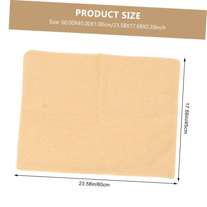 Self Heating Pet Mat Soft Lamb Fleece Warm Blanket For Dog Cat Indoor Bed - Image 3