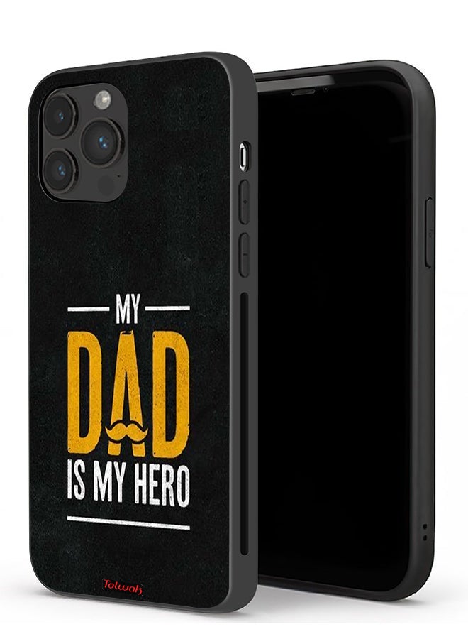 Tolwak Apple iPhone 13 Pro Protective Case My Dad Is My Hero - Image 1